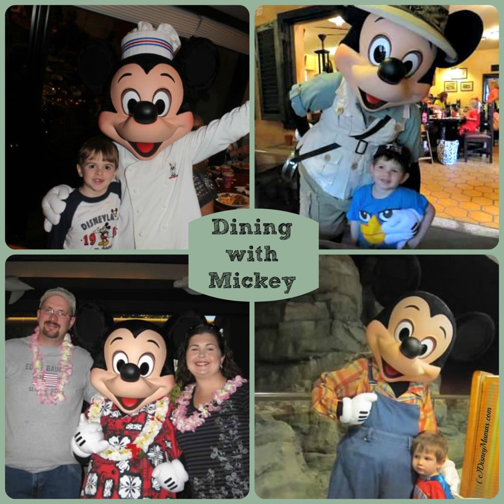 Dining with Mickey