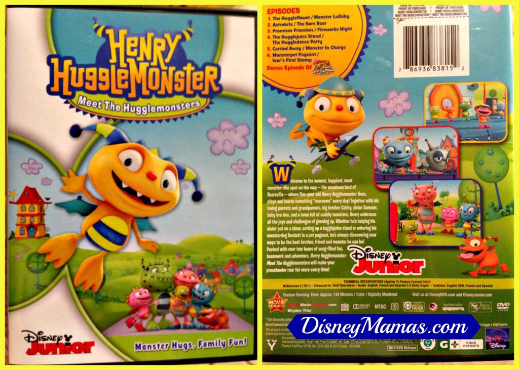 Win a copy of Henry Hugglemonster from DisneyMamas.com