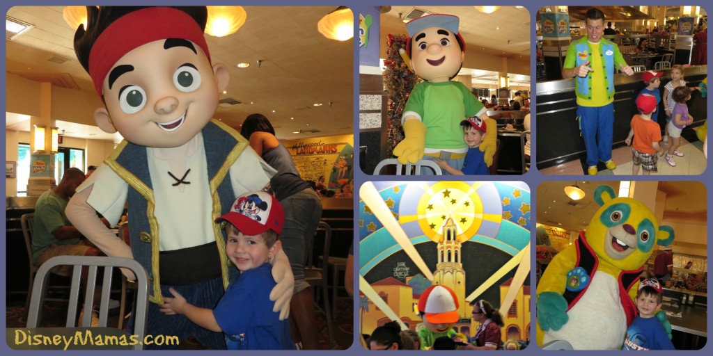 Characters at the Disney Junior Play 'n Dine