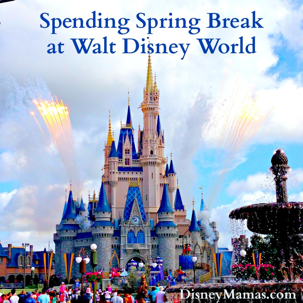 Spring Break is the perfect time to visit Walt Disney World. The weather is gorgeous and the crowds are more manageable than during other school holidays.