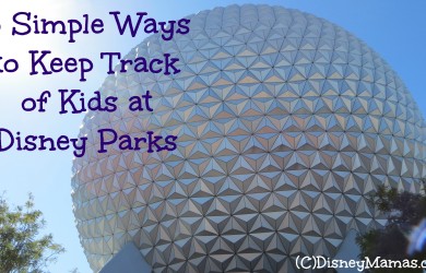 5 Simple Ways to Keep Track of Kids at Disney Parks
