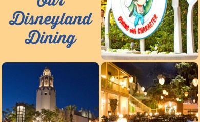 Planning Our Disneyland Dining