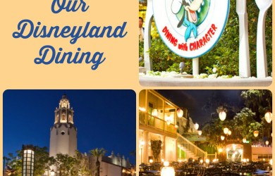 Planning Our Disneyland Dining