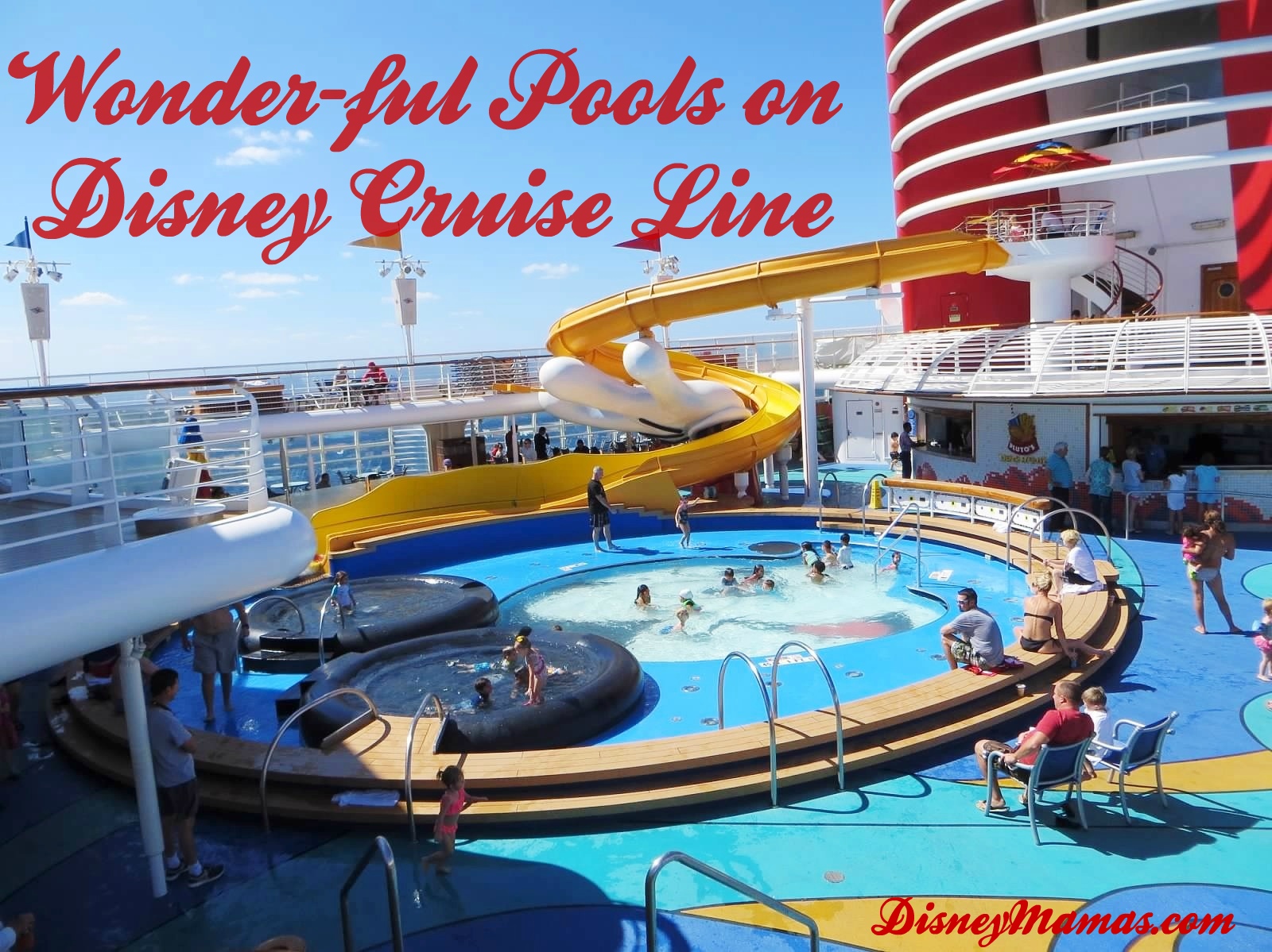 wonder-ful pools on disney cruise line