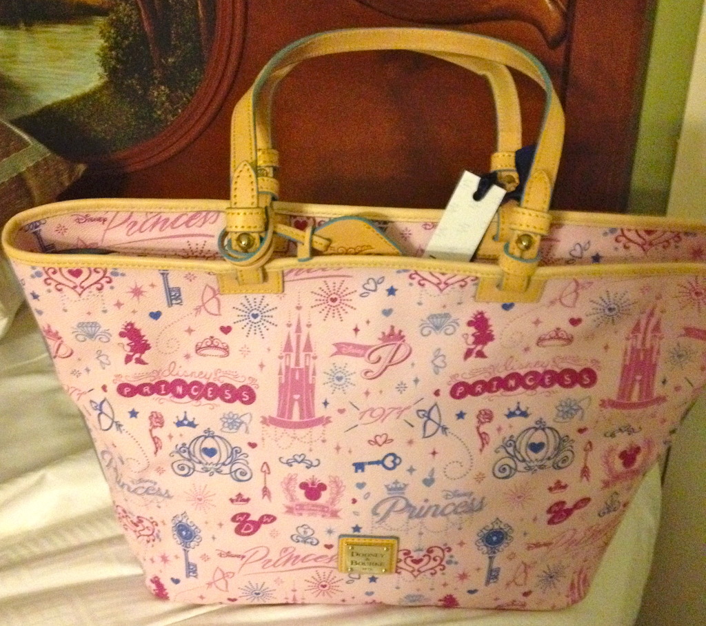 Princess Half Marathon 2014 Dooney & Bourke is no longer available for purchase, but isn't it beautiful?!