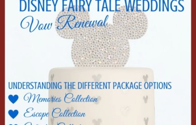 Planning Your Disney Fairy Tale Weddings Vow Renewal- Understanding Package Options | Disney Mamas