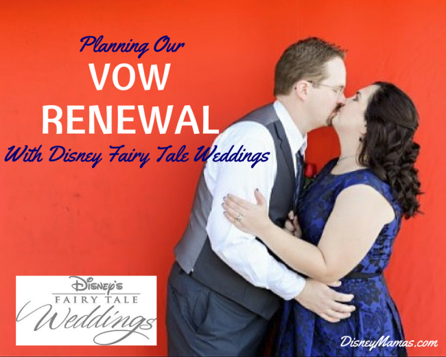 Planning Our Vow Renewal with Disney Fairy Tale Weddings | DisneyMamas.com