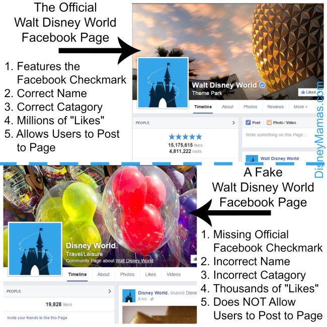 5 Ways to Spot a Fake Disney Facebook Page