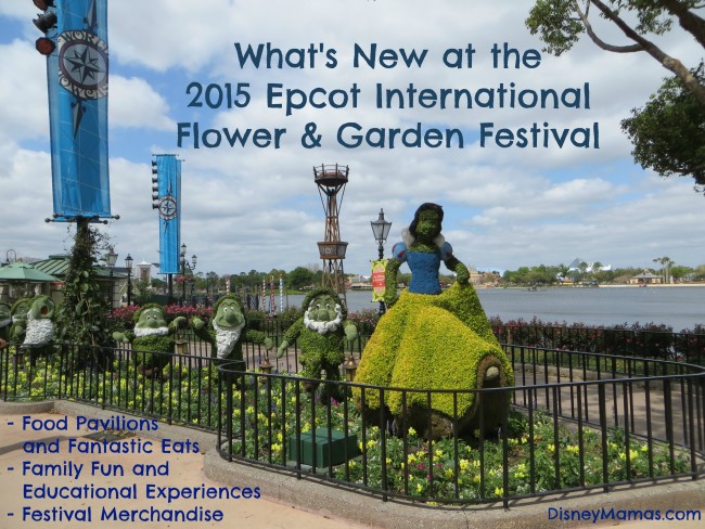 What's New at the 2015 Epcot International Flower & Garden Festival