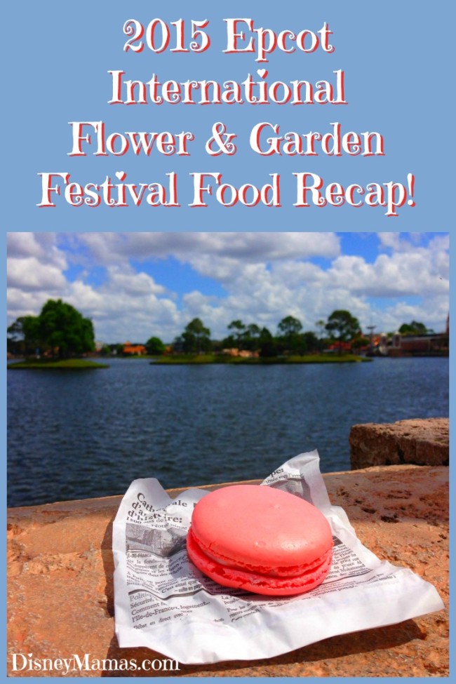 2015 Epcot International Flower and Garden Festival Food Recap