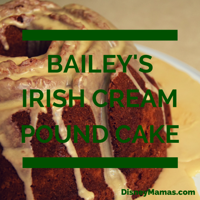 Bailey's Irish Cream Pound Cake