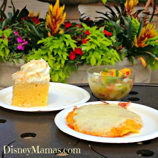 2015 International Flower and Garden Festival Highlightes - Seafood Ceviche, Cachapas and Tres Leches Cake from Botanas Botanico