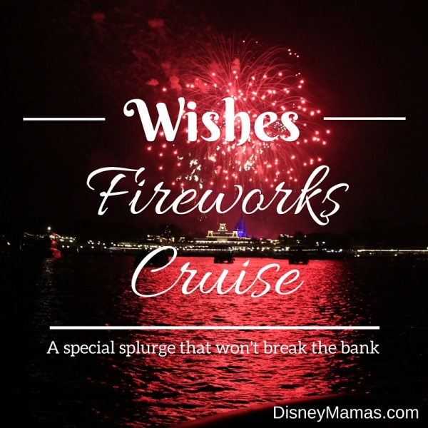 A Wishes Fireworks Cruise is a great splurge for a special occasion; the view from Seven Seas Lagoon is spectacular!