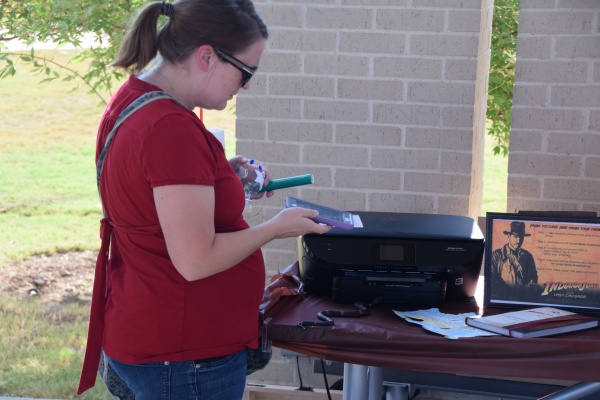 HP Social Media Snapshots - Party guests were able to print their memories out right at the park using the HP Snapshots app and my HP printer.