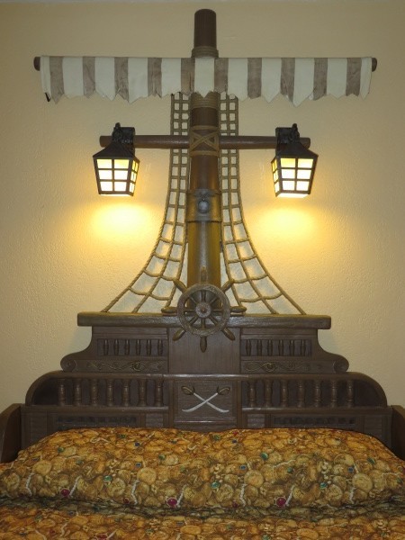 Pirate Bed Detail (Pre-refurb)