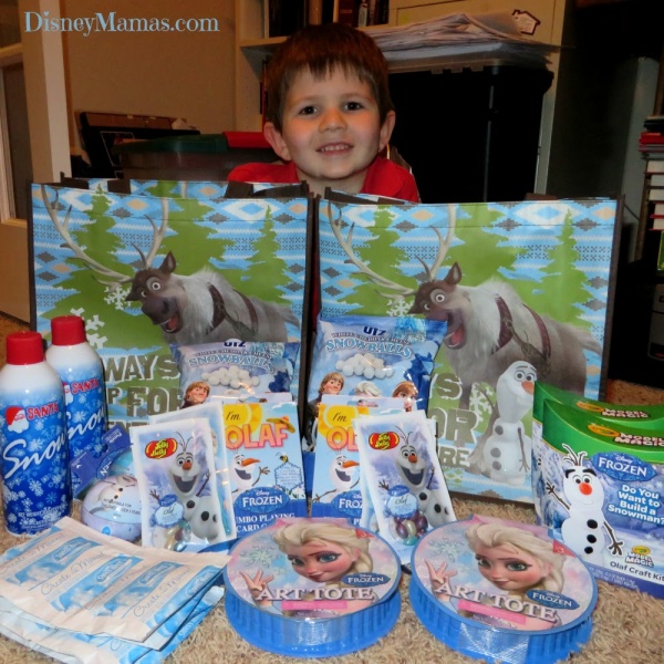 Our Frozen Goodies for Olaf to Deliver! - Wal-Mart and Target have great Frozen goodies for under $5