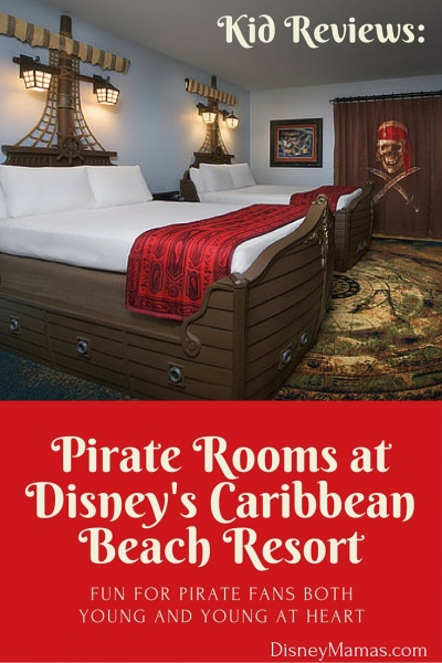 Kid Reviews: Pirate Rooms at Disney's Caribbean Beach Resort