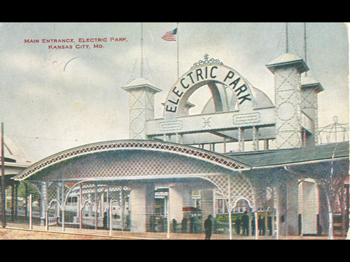 Electric Park, Kansas City  around 1910