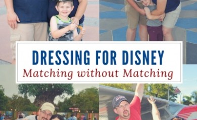 Dressing for Disney : Tips for coordinating style without wearing matching shirts.
