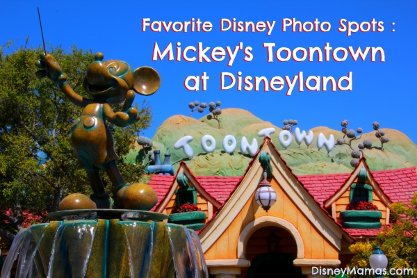 Favorite Disney Photo Spots | Mickey's Toontown at Disneyland