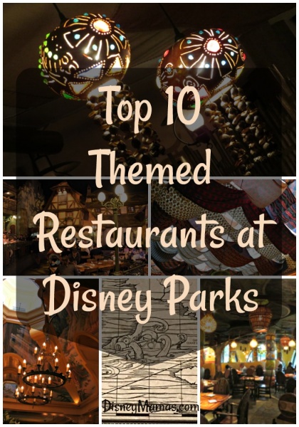 Top 10 Themed Dining Experiences at Disney Parks