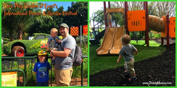 Cars Play Garden at Epcot's International Flower & Garden Festival