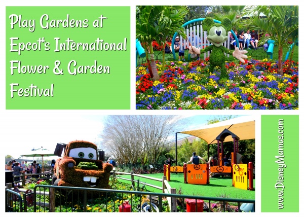Play Gardens at Epcot's International Flower & Garden Festival