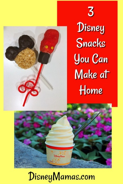 3 Disney Snacks You Can Make at Home