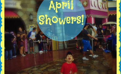 April Showers at Disney Parks!