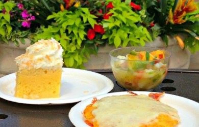 2015 International Flower and Garden Festival Highlightes - Seafood Ceviche, Cachapas and Tres Leches Cake from Botanas Botanico