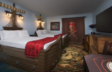 Kid Review ~ Pirate Rooms at Disney's Caribbean Beach Resort