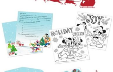 Mickey Mouse Letters to Santa Kit from USPS